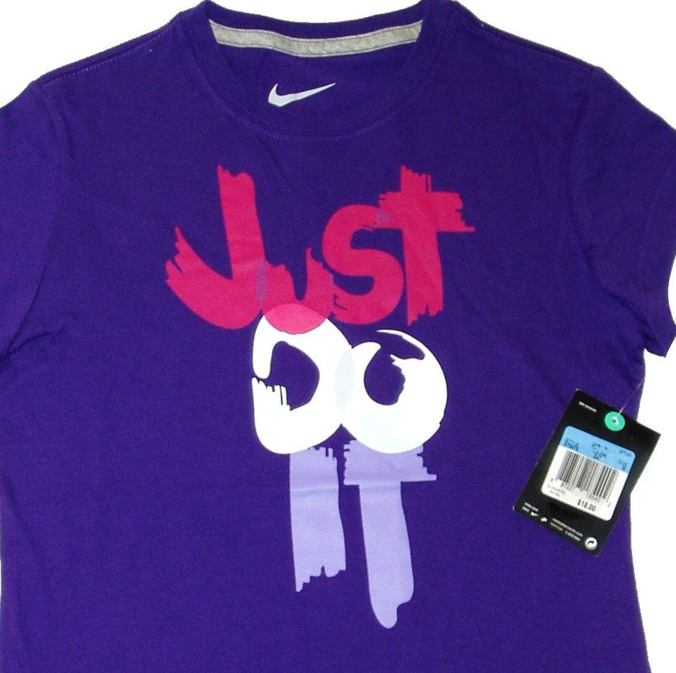 youth purple nike shirt